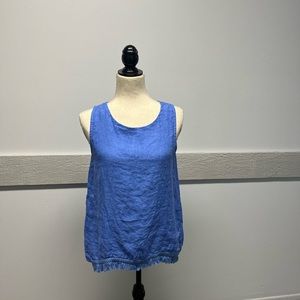NWT Pure Flax Linen Top